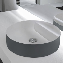 РАКОВИНА НАКЛАДНАЯ 45 СМ ANTONIO LUPI SIMPLO, ТЕМНО-СЕРЫЙ (SIMPLOTONDO BIANCO-MATITA)