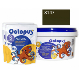 ЭПОКСИДНАЯ ЗАТИРКА OCTOPUS ZATIRKA 2-КОМП. ЦВЕТ ОЛИВКОВЫЙ 8147 2,5 КГ (8147-2)