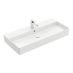 РАКОВИНА ПОДВЕСНАЯ 100Х47 VILLEROY&BOCH MEMENTO 2.0, STONE WHITE (4A22A5RW)