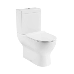 УНИТАЗ-КОМПАКТ БЕЗОБОДКОВЫЙ DEVIT FRESH С СИДЕНЬЕМ SOFT CLOSE SLIM (3110121)