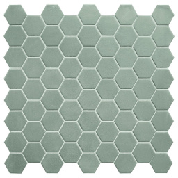 Фото плитки TERRATINTA MAGICA HEXA WILD SAGE MOS. MATT 316X316 из коллекции TERRATINTA MAGICA HEXA 