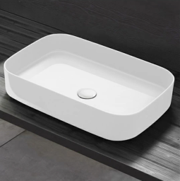 РАКОВИНА НАКЛАДНАЯ 60 СМ CIELO SHUI COMFORT, БЕЛЫЙ (SHCOLAR60-BIANCO)