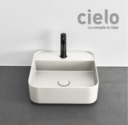 КЕРАМИЧЕСКАЯ РАКОВИНА 44 СМ CIELO SHUI COMFORT, МОЛОЧНЫЙ (SHCOLAQF-TL)