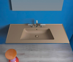 КЕРАМИЧЕСКАЯ РАКОВИНА 87 СМ FLAMINIA BLOOM, FANGO (BM85L)