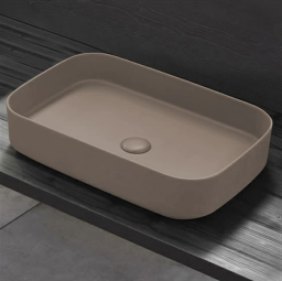 РАКОВИНА НАКЛАДНАЯ 60 СМ CIELO SHUI COMFORT, БЕЖЕВЫЙ (SHCOLAR60-AV)