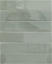 Фото плитки EQUIPE WADI DECOR MINT 30176 6x30x0,9 из коллекции EQUIPE WADI 