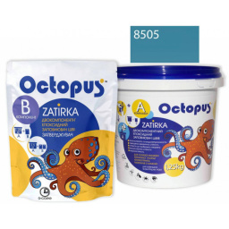 ЭПОКСИДНАЯ ЗАТИРКА OCTOPUS ZATIRKA 2-КОМП. ЦВЕТ БИРЮЗОВЫЙ ОКЕАН 8505 1,25 КГ (8505-1)