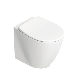 НАПОЛЬНЫЙ БЕЗОБОДКОВЫЙ УНИТАЗ CATALANO ITALY 52 NEWFLUSH, BIANCO SATINATO (1VP52RITBM)