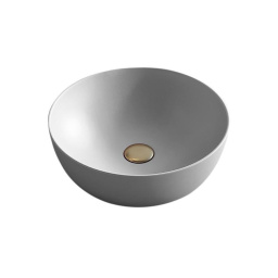 РАКОВИНА НАКЛАДНАЯ 42 СМ NIC DESIGN OVVIO, СЕРЫЙ МАТОВЫЙ (001 447.047)