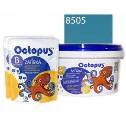 ЭПОКСИДНАЯ ЗАТИРКА OCTOPUS ZATIRKA 2-КОМП. ЦВЕТ БИРЮЗОВЫЙ ОКЕАН 8505 2,5 КГ (8505-2)