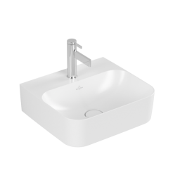 РАКОВИНА НАКЛАДНАЯ 43Х39 VILLEROY&BOCH FINION, STONE WHITE (43644LRW)