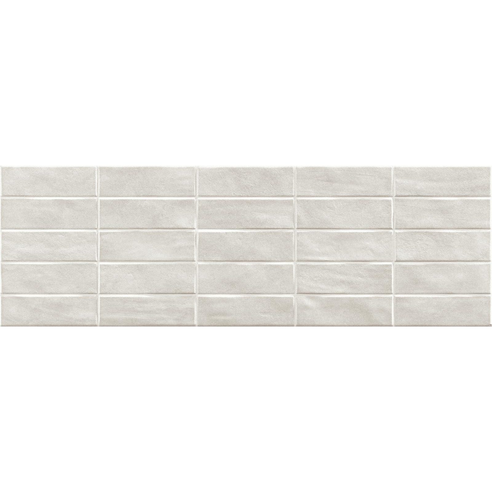 Фото плитки RAGNO FLEX CENERE STRUTTURA BRICK 3D R039 25x76 из коллекции RAGNO FLEX 
