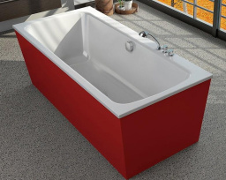 ВАННА АКРИЛОВАЯ KOLPA SAN BELL 4O 180X80 СМ WHITE-RED (3838987 961871)