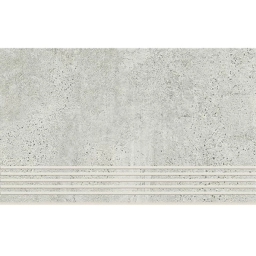 Фото плитки OPOCZNO NEWSTONE LIGHT GREY STEPTREAD 29,8X119,8 из коллекции OPOCZNO NEWSTONE 