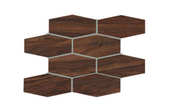 Фото плитки MARAZZI TREVERKCHIC MH5P NOCE ITALIANO MOSAICO 25Х30 из коллекции MARAZZI TREVERKCHIC 