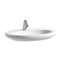 КЕРАМИЧЕСКАЯ РАКОВИНА 75 СМ LAUFEN IL BAGNO ALESSI ONE, БЕЛЫЙ (H8189724001041)