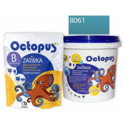ЭПОКСИДНАЯ ЗАТИРКА OCTOPUS ZATIRKA 2-КОМП. ЦВЕТ БИРЮЗОВО-МОРСКОЙ 8061 1,25 КГ (8061-1)
