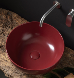 КЕРАМИЧЕСКАЯ РАКОВИНА 40 СМ FLAMINIA APP, ROSSO RUBENS (AP40A)