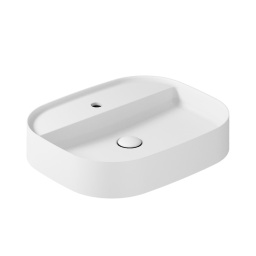 РАКОВИНА НАКЛАДНАЯ 55Х45 СМ GALASSIA SMART B, БЕЛЫЙ МАТОВЫЙ (7401MT)