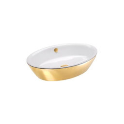 КЕРАМИЧЕСКАЯ РАКОВИНА 60 СМ CATALANO GOLD&SILVER, GOLD/WHITE (160VLNBO)