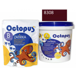 ЭПОКСИДНАЯ ЗАТИРКА OCTOPUS ZATIRKA 2-КОМП. ЦВЕТ РОЗОВЫЙ 8308 1,25 КГ (8308-1)