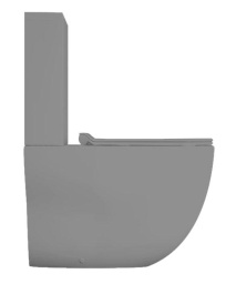 УНИТАЗ-КОМПАКТ AXA WILD, СЕРЫЙ МАТОВЫЙ (3001509+3005109)