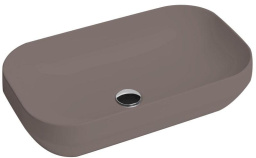 КЕРАМИЧЕСКАЯ РАКОВИНА 60 СМ AXA DECUS, КОРИЧНЕВАЯ МАТОВАЯ (8530011)
