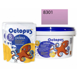 ЭПОКСИДНАЯ ЗАТИРКА OCTOPUS ZATIRKA 2-КОМП. ЦВЕТ РОЗОВЫЙ 8301 2,5 КГ (8301-2)