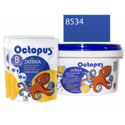 ЭПОКСИДНАЯ ЗАТИРКА OCTOPUS ZATIRKA 2-КОМП. ЦВЕТ СИНИЙ 8534 2,5 КГ (8534-2)
