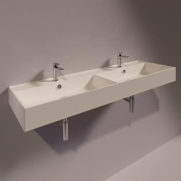 КЕРАМИЧЕСКАЯ РАКОВИНА 141 CМ SIMAS AGILE, MATTE SABBIA (AG 141D)