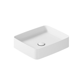 РАКОВИНА НАКЛАДНАЯ 45Х38 СМ GALASSIA SMART B, БЕЛЫЙ МАТОВЫЙ (7414MT)