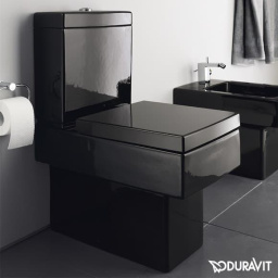 УНИТАЗ-КОМПАКТ DURAVIT VERO, ЧЕРНЫЙ (2116090800)