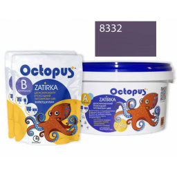 ЭПОКСИДНАЯ ЗАТИРКА OCTOPUS ZATIRKA 2-КОМП. ЦВЕТ 8332 ФИОЛЕТОВО-ФИАЛКОВЫЙ 2,5 КГ (8332-2)