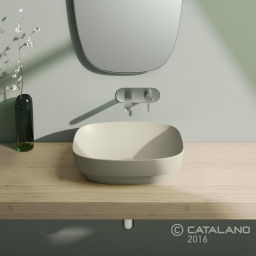 КЕРАМИЧЕСКАЯ РАКОВИНА 50 СМ CATALANO GREEN LUX, СЕРАЯ (150AGRLXGS)