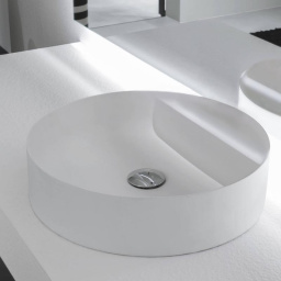 РАКОВИНА НАКЛАДНАЯ 45 СМ ANTONIO LUPI SIMPLO, БЕЛЫЙ (SIMPLOTONDO BIANCO)