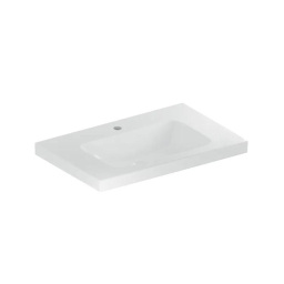 УМЫВАЛЬНИК С ПОЛОЧКОЙ БЕЗ ПЕРЕЛИВА 750 ММ GEBERIT ICON LIGHT, БЕЛЫЙ (501.839.00.5)