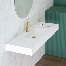 РАКОВИНА ПОДВЕСНАЯ 100Х46 CM SANYCCES CARDIFF MURO, БЕЛЫЙ МАТОВЫЙ (LV30710046101SWM)