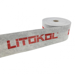 ГИДРОИЗОЛЯЦИОННАЯ ЛЕНТА В РУЛОНЕ LITOKOL LITOBAND SK TAPE 50 МЕТРОВ (LBNDSK50)