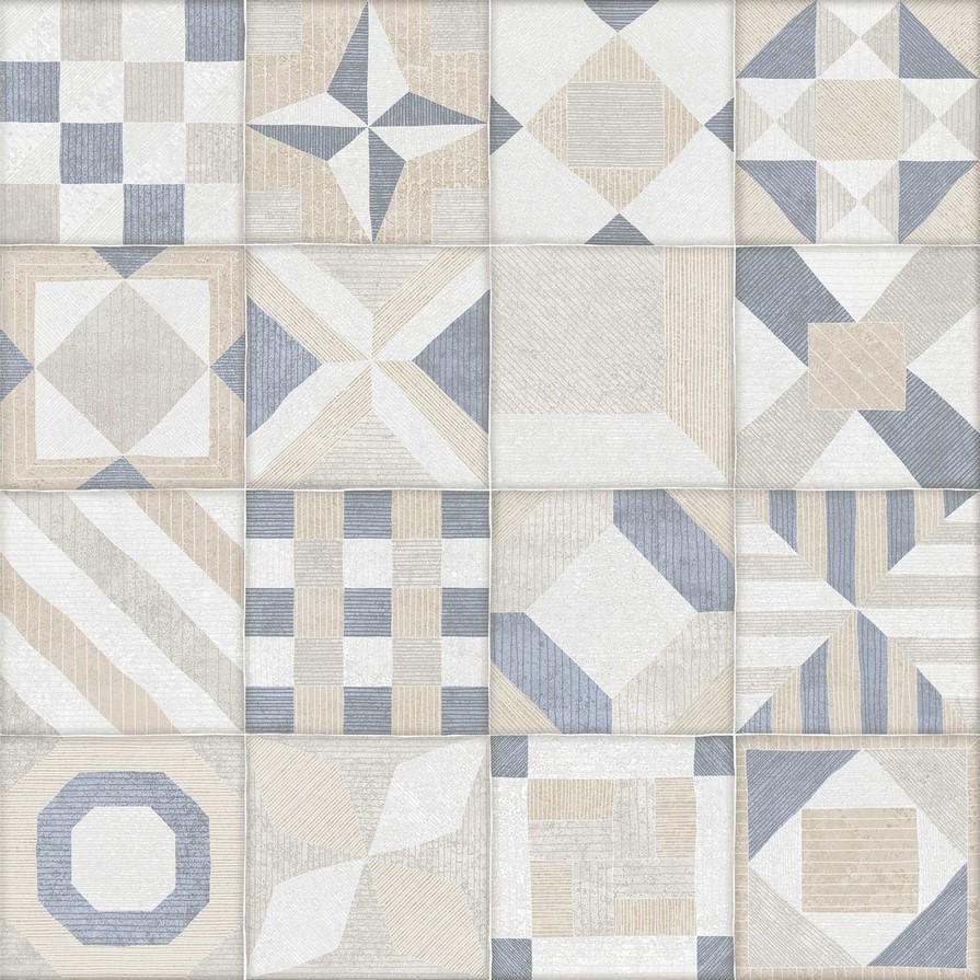 Фото плитки GRESPANIA KILIM BLANCO 60x60 из коллекции GRESPANIA ESTUCO 
