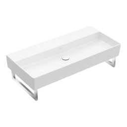 РАКОВИНА ПОДВЕСНАЯ 100Х47 VILLEROY&BOCH MEMENTO 2.0, WHITE ALPIN (4A22A301)