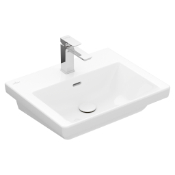 РАКОВИНА 55Х44 VILLEROY&BOCH SUBWAY 3.0, WHITE ALPIN (4A705501)