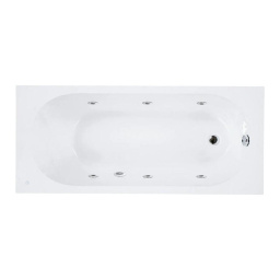 ГИДРОМАССАЖНАЯ АКРИЛОВАЯ ВАННА SANYCCES SERENA T CONFORT 150Х70 СМ, БЕЛАЯ (BN11815070TT)