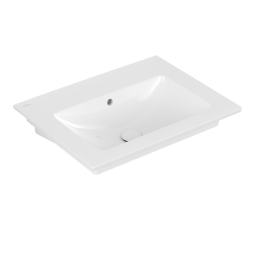 РАКОВИНА 65,5Х50 VILLEROY&BOCH VENTICELLO, WHITE ALPIN CERAMICPLUS (412467R1)