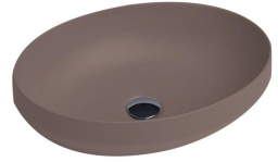 КЕРАМИЧЕСКАЯ РАКОВИНА 50 СМ AXA DECUS, КОРИЧНЕВАЯ МАТОВАЯ (8510011)