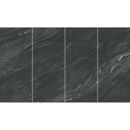 Фото плитки ATLAS CONCORDE MARVEL DIVA BLACK TEMPEST KIT ENDLESS SILK AYWB 120x278x0,6 из коллекции ATLAS CONCORDE MARVEL DIVA 