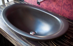 КЕРАМИЧЕСКАЯ РАКОВИНА 90 СМ FLAMINIA IO 90, BLACK (IO4290)