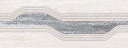 Фото плитки APAVISA TRAVERTINO BLUE DECOR 44,63x119,3 из коллекции APAVISA TRAVERTINO PORCELANICO 