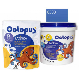 ЭПОКСИДНАЯ ЗАТИРКА OCTOPUS ZATIRKA 2-КОМП. ЦВЕТ СИНИЙ 8533 1,25 КГ (8533-1)