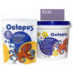 ЭПОКСИДНАЯ ЗАТИРКА OCTOPUS ZATIRKA 2-КОМП. ЦВЕТ 8330 ФИОЛЕТОВО-ФИАЛКОВЫЙ 1,25 КГ (8330-1)