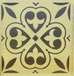 Фото плитки KOTTO TAKO GTР 73005 LIGHT BEIGE GOLD 7,3X7,3X0,8 из коллекции KOTTO TAKO 